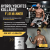 Kollagen Hydrolysat Pulver für Männer – 100 % reines Rinderkollagen für Gelenke und Muskeln